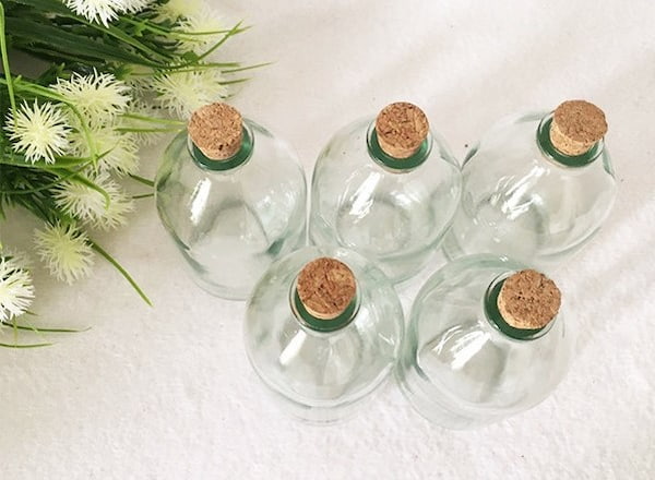 تصویر 3 از بطری شیشه ای شفاف + خرید به صرفه